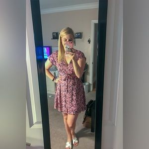 Ten Sixty Sherman Pink Floral Dress